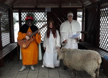 My tři králové jdeme k vám