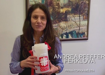 Primátorka Karlových Varů podpořila Tříkrálovou sbírku. 